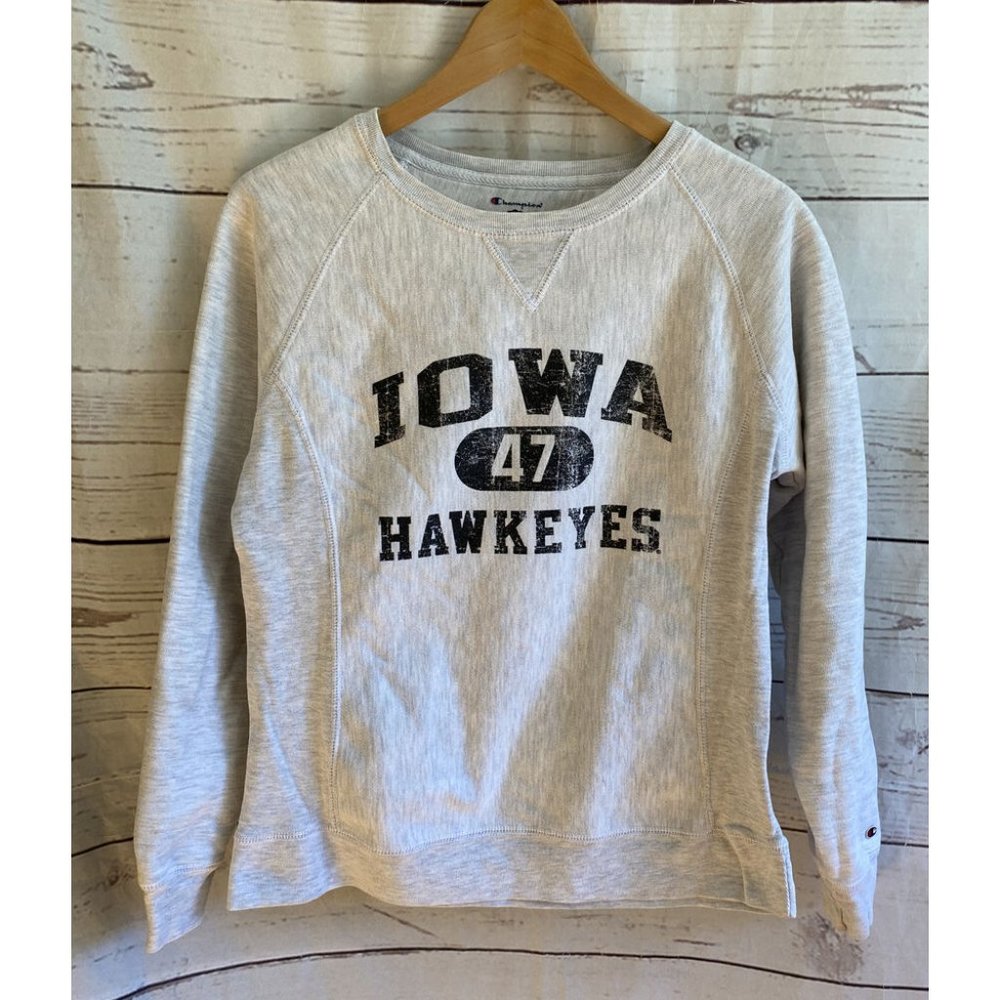 COPY - Vintage 90s Champion Iowa Hawkeyes Collegiate Crew Reverse Weave Sweatsh…